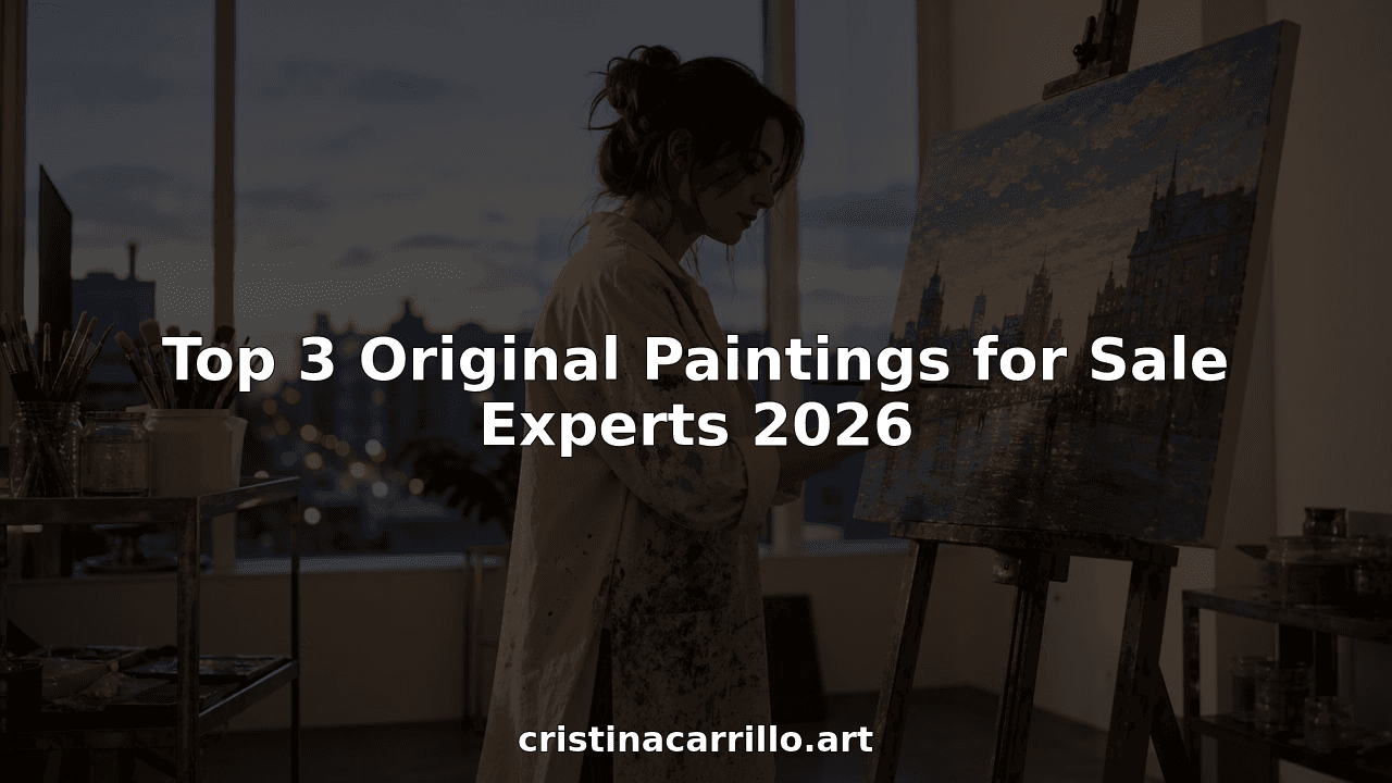 Top 3 Original Paintings for Sale Experts 2026